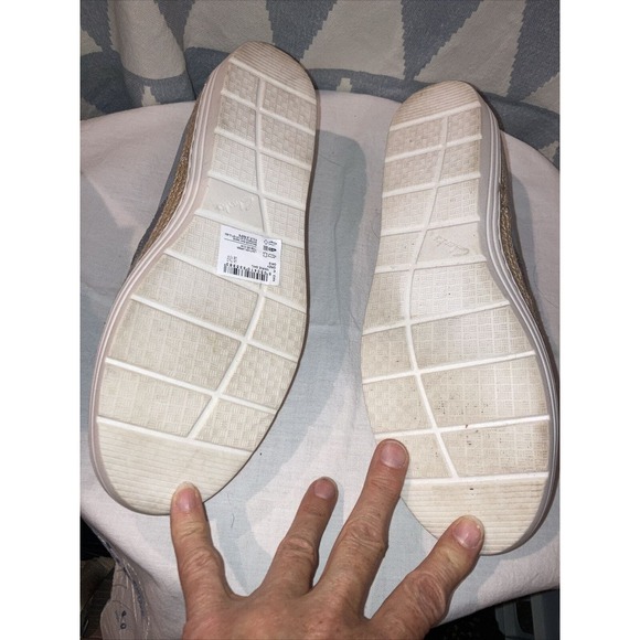 NEW Clarks Womens Size 10M Marie Sail Gray Suede Loafer Leather Shoes Casual - Picture 7 of 9